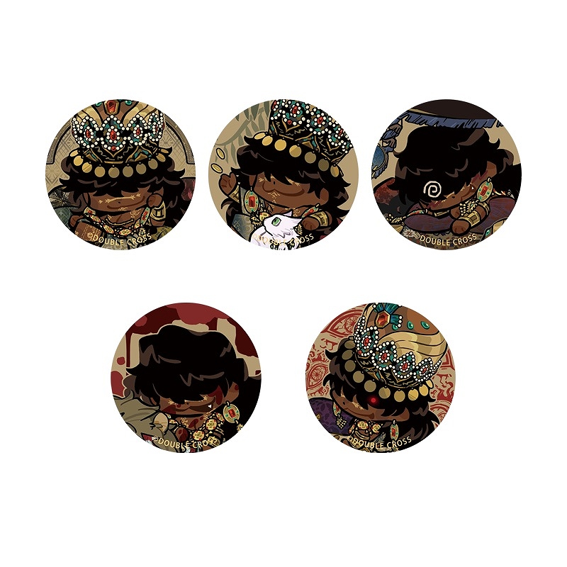 【KUMAGUZI】スルタンのゲーム 第三弾 スルタンの一日シリーズ ちびキャラトレーディング缶バッジ≪全5種≫ 1BOX入数：5