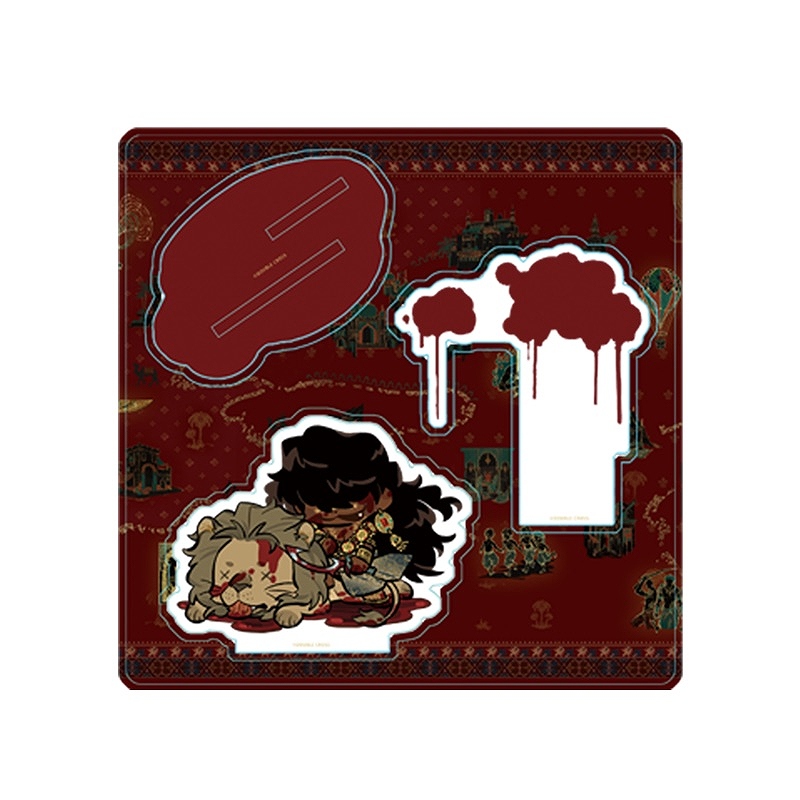 【KUMAGUZI】スルタンのゲーム 第三弾 スルタンの一日シリーズ ちびキャラアクリルスタンド ライオン狩人