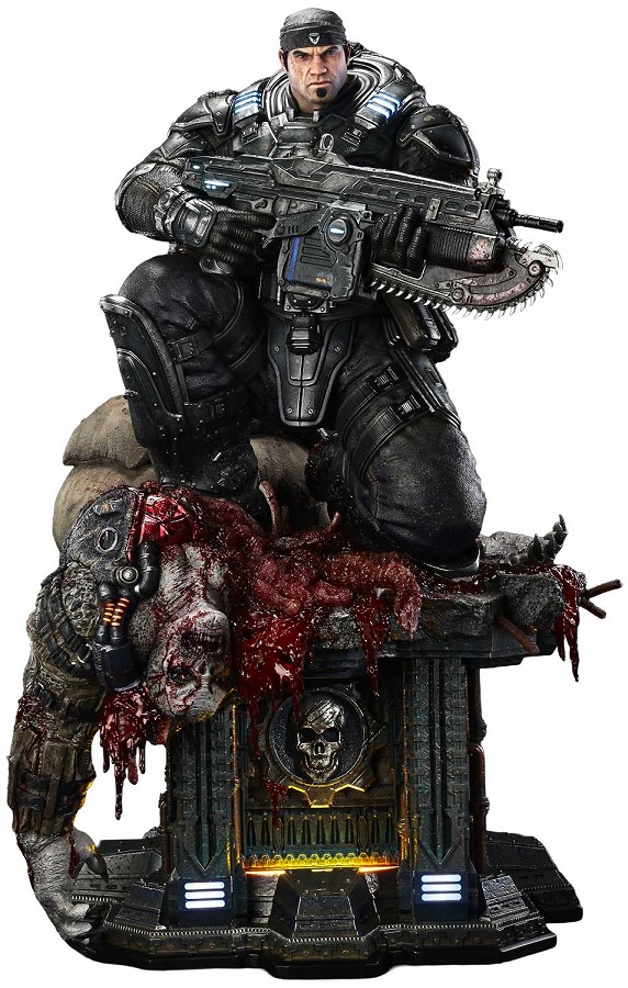 【プライム１スタジオ】リアルエリートマスターライン Gears of War： Reloaded マーカス・フェニックス アルティメット版