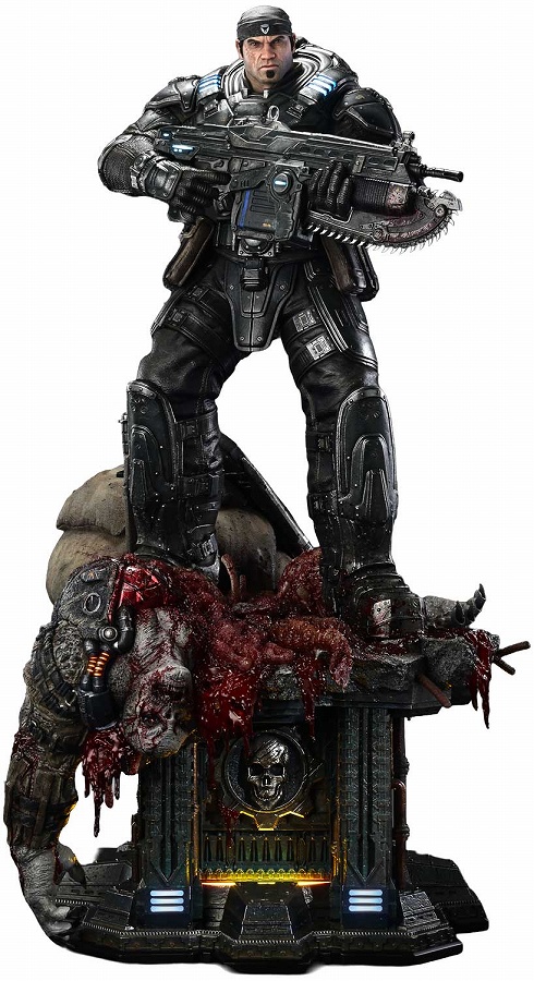 【プライム１スタジオ】リアルエリートマスターライン Gears of War： Reloaded マーカス・フェニックス