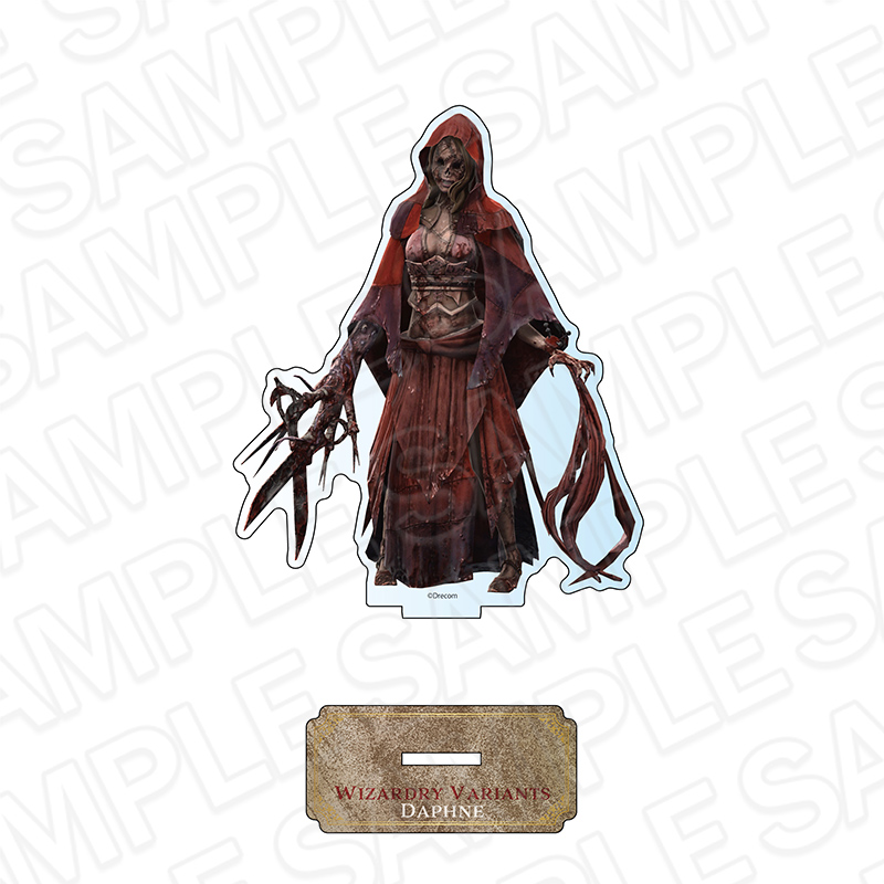 【コンテンツシード】Wizardry Variants Daphne アクリルフィギュア 赤き紡ぐ女