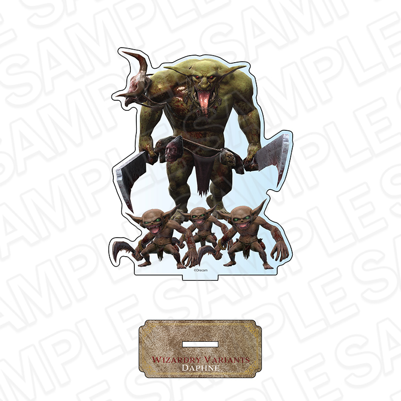 【コンテンツシード】Wizardry Variants Daphne アクリルフィギュア ゴブリン&ホブゴブリン