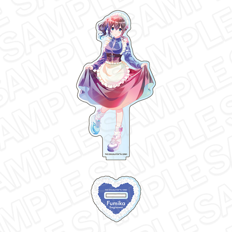 【コンテンツシード】アイドルマスター シンデレラガールズ アクリルフィギュア PALE TONE series 鷺沢文香 ジャージメイド ver.