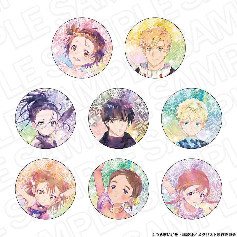 【コンテンツシード】メダリスト カンバッジ（ランダム） PALE TONE series