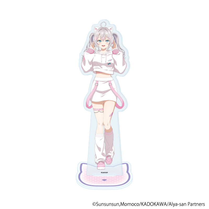 【A3】アクリルスタンド「時々ボソッとロシア語でデレる隣のアーリャさん」07/アーリャ ゆめかわver.（描き下ろしイラスト）