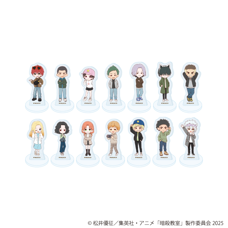 【A3】アクリルぷちスタンド「TVアニメ『暗殺教室』」01/遊園地ver. ブラインド（全14種）（グラフアートイラスト） 1BOX入数：14