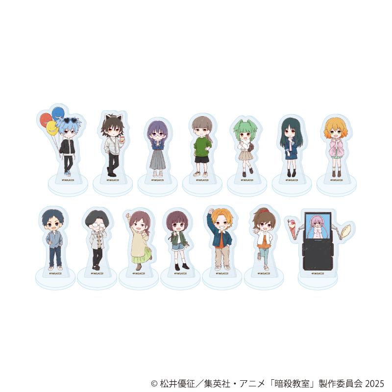 【A3】アクリルぷちスタンド「TVアニメ『暗殺教室』」02/遊園地ver. ブラインド（全14種）（グラフアートイラスト） 1BOX入数：14