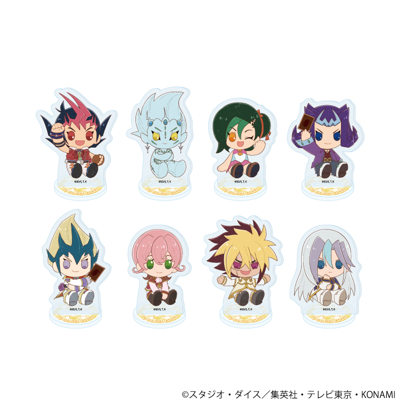 【A3】アクリルぷちスタンド「遊☆戯☆王ZEXAL」06/ブラインド（全8種）（ぽてぬいアート） 1BOX入数：8