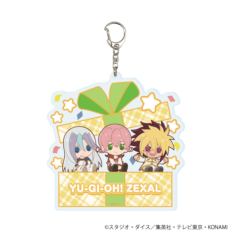 【A3】デカアクリルキーホルダー「遊☆戯☆王ZEXAL」03/III&IV&V（ぽてぬいアート）