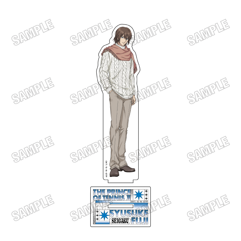 【メディコス・エンタテインメント】アニメ『新テニスの王子様』描き下ろしBIGアクリルスタンド【オフの日ver.】（1）不二周助