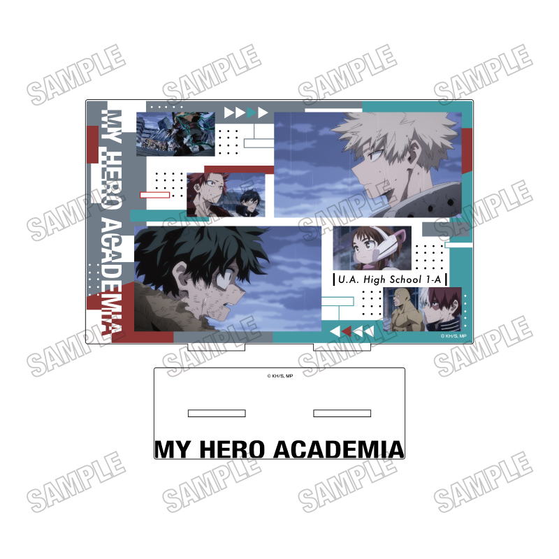 【メディコス・エンタテインメント】アニメ『僕のヒーローアカデミア』場面写アクリルスタンド（4）