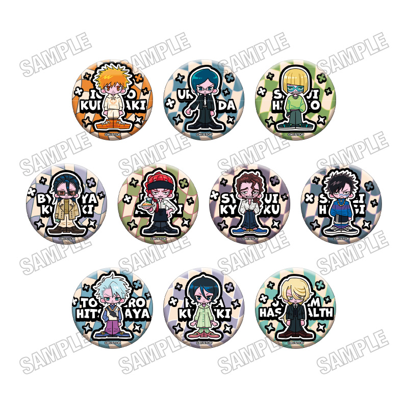 【メディコス・エンタテインメント】TVアニメ『BLEACH 千年血戦篇』ミニキャラ缶バッジコレクション 1BOX ＝10pcs