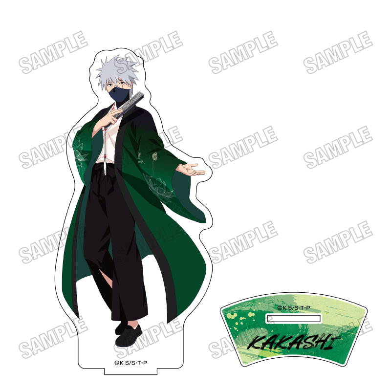 【メディコス・エンタテインメント】TVアニメ『NARUTO-ナルト- 疾風伝』描き下ろしBIGアクリルスタンド【演舞ver.】（4）はたけカカシ
