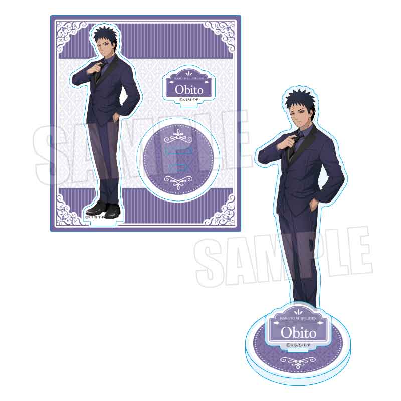 【ベルハウス】アクリルスタンド NARUTO-ナルト- 疾風伝/うちはオビト Dress Up ver.