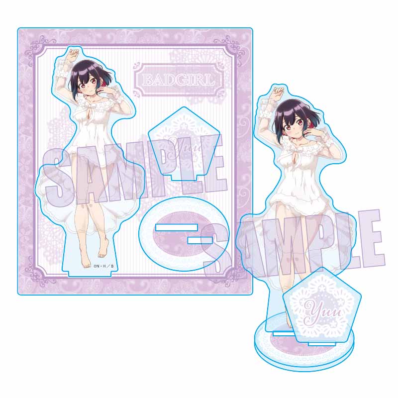 【ベルハウス】アクリルスタンド ばっどがーる/優谷 優 ネグリジェver.