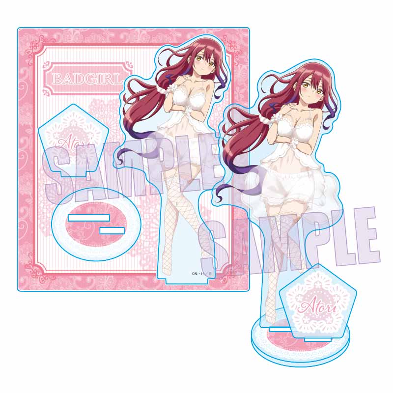 【ベルハウス】アクリルスタンド ばっどがーる/水鳥 亜鳥 ネグリジェver.