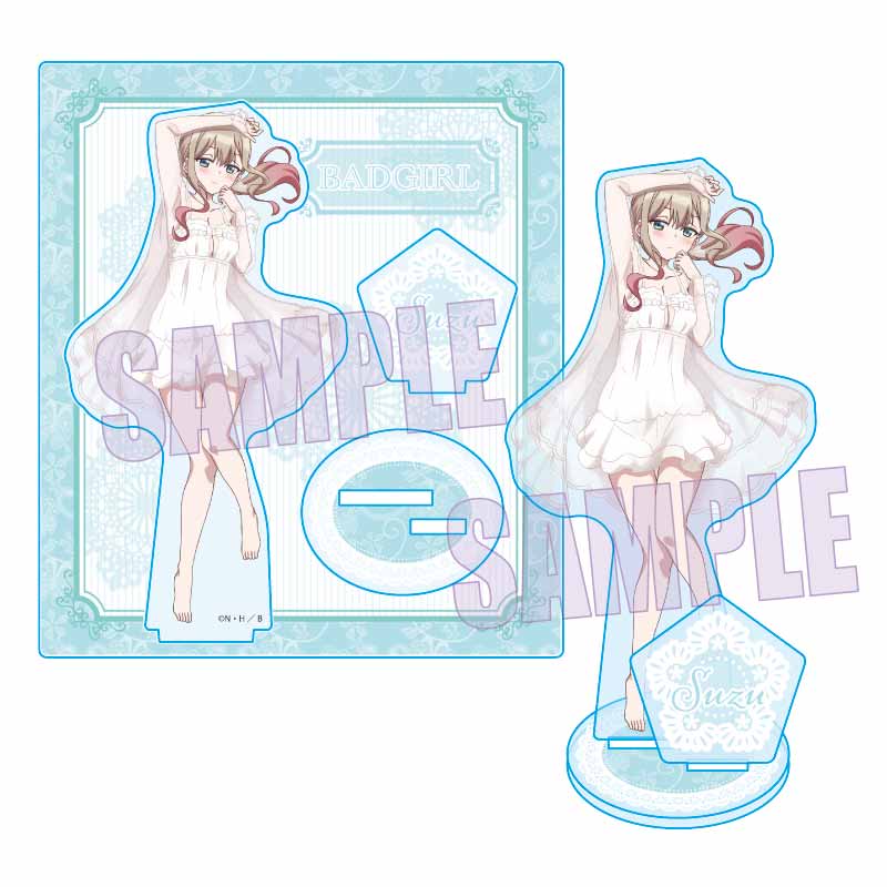 【ベルハウス】アクリルスタンド ばっどがーる/涼風 涼 ネグリジェver.