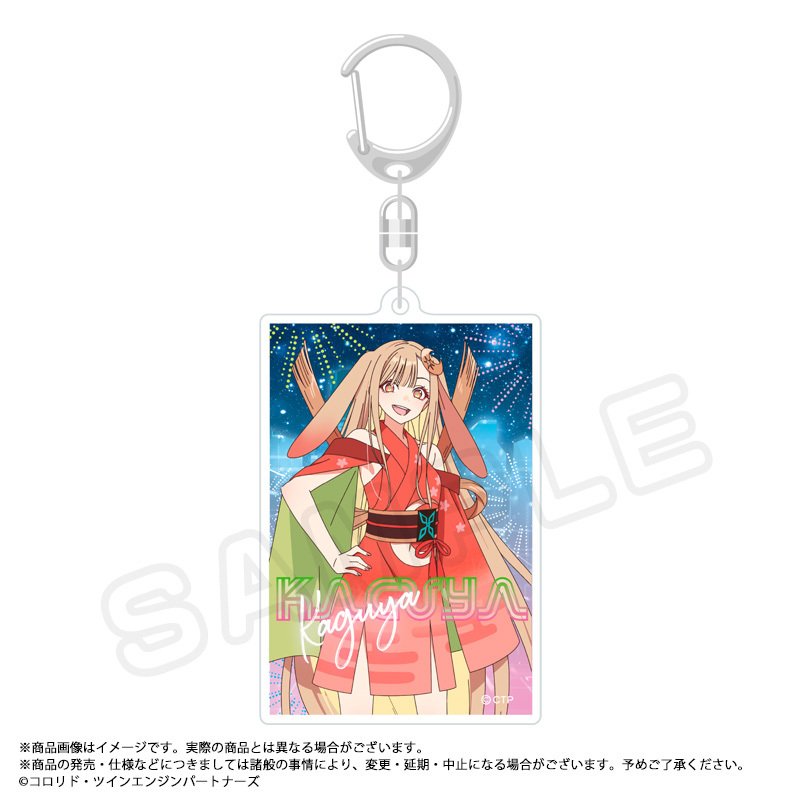 【ANICRAFT】『超かぐや姫！』 スクエアキーホルダー A かぐや