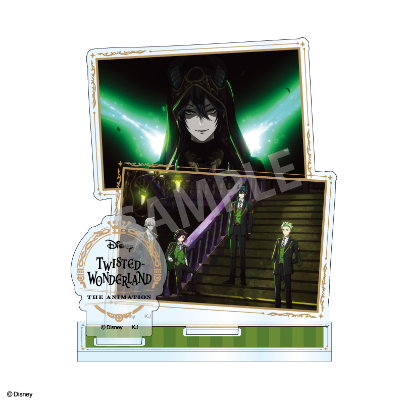 【カミオジャパン】ディズニー ツイステッドワンダーランド ザ アニメーション 名場面アクリルスタンド ディアソムニア寮