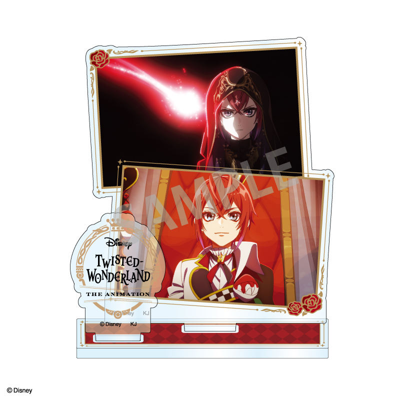 【カミオジャパン】ディズニー ツイステッドワンダーランド ザ アニメーション 名場面アクリルスタンド リドル・ローズハート