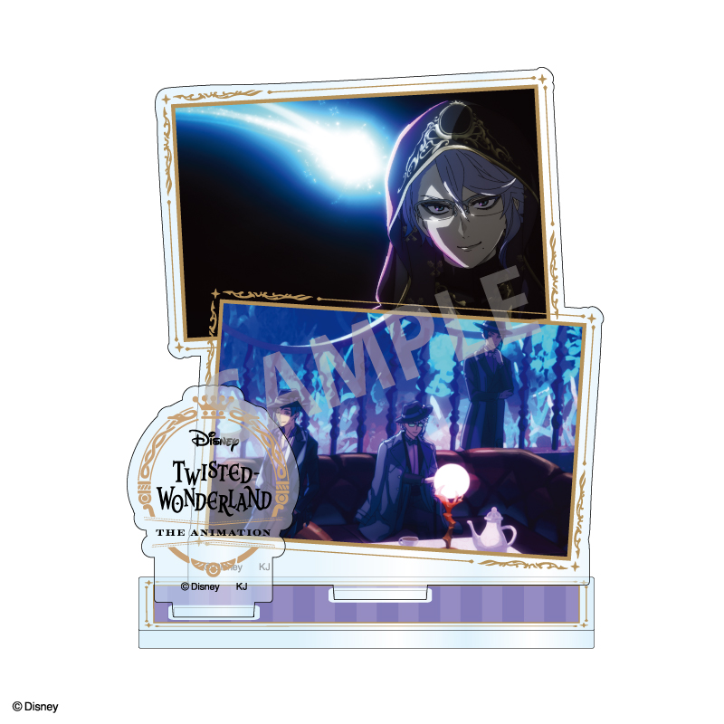 【カミオジャパン】ディズニー ツイステッドワンダーランド ザ アニメーション 名場面アクリルスタンド オクタヴィネル寮