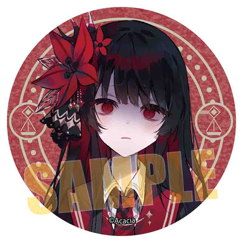 【ベルハウス】グリッター缶バッジ 魔法少女ノ魔女裁判/二階堂ヒロB