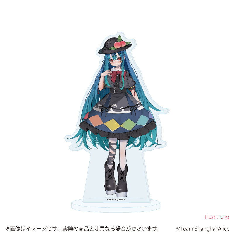 【A3】アクリルスタンド「東方Project」20/比那名居天子 病みかわいいver.（描き起こしイラスト）