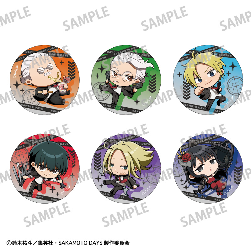 【カミオジャパン】SAKAMOTO DAYS トレーディング缶バッジ/おっこち 1BOX入数：6