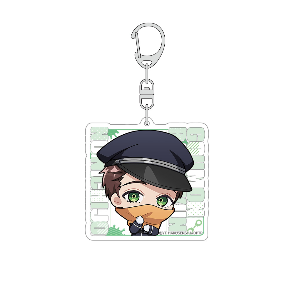 【Parflette】拷問バイトくんの日常 アクリルキーホルダー（ヒュー/看守）