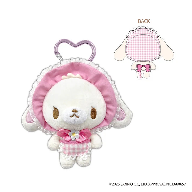 【ティー・シー・ピー】シュガーバニーズ カラビナマスコット しろうさ