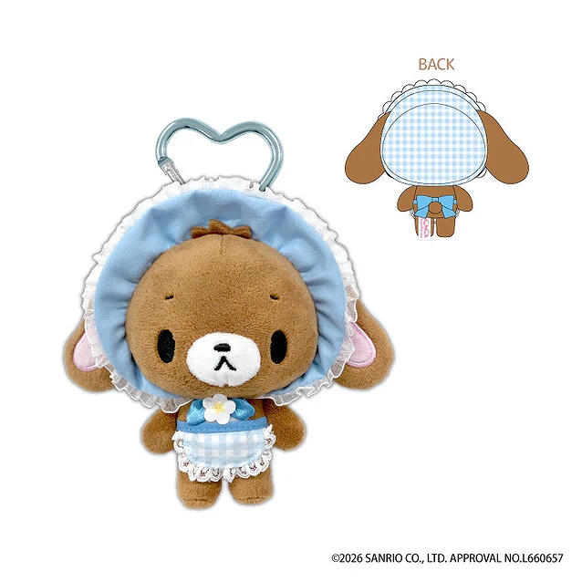 【ティー・シー・ピー】シュガーバニーズ カラビナマスコット くろうさ