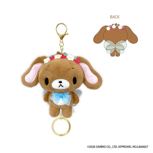 【ティー・シー・ピー】シュガーバニーズ リールマスコット くろうさ