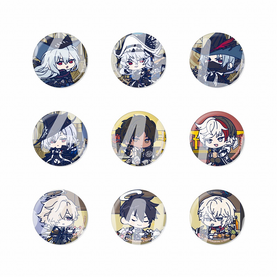 【ソル・インターナショナル】アークナイツ わちゃっと！トレーディング缶バッジ Vol.2 1BOX入数：9