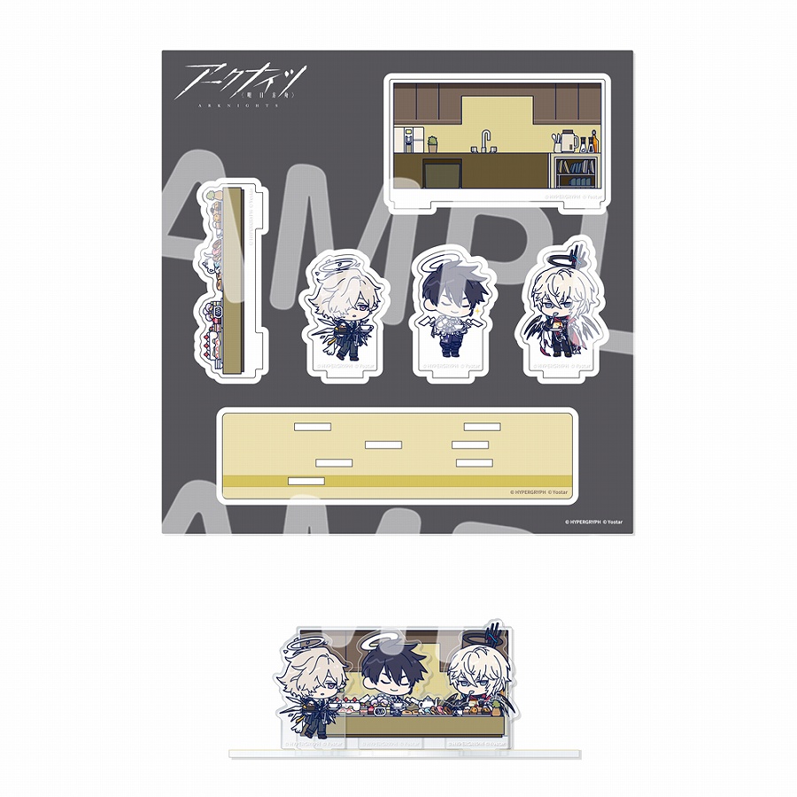 【ソル・インターナショナル】アークナイツ わちゃっと！ジオラマアクリルスタンド C.エンフォーサー&インサイダー&聖約イグゼキュター