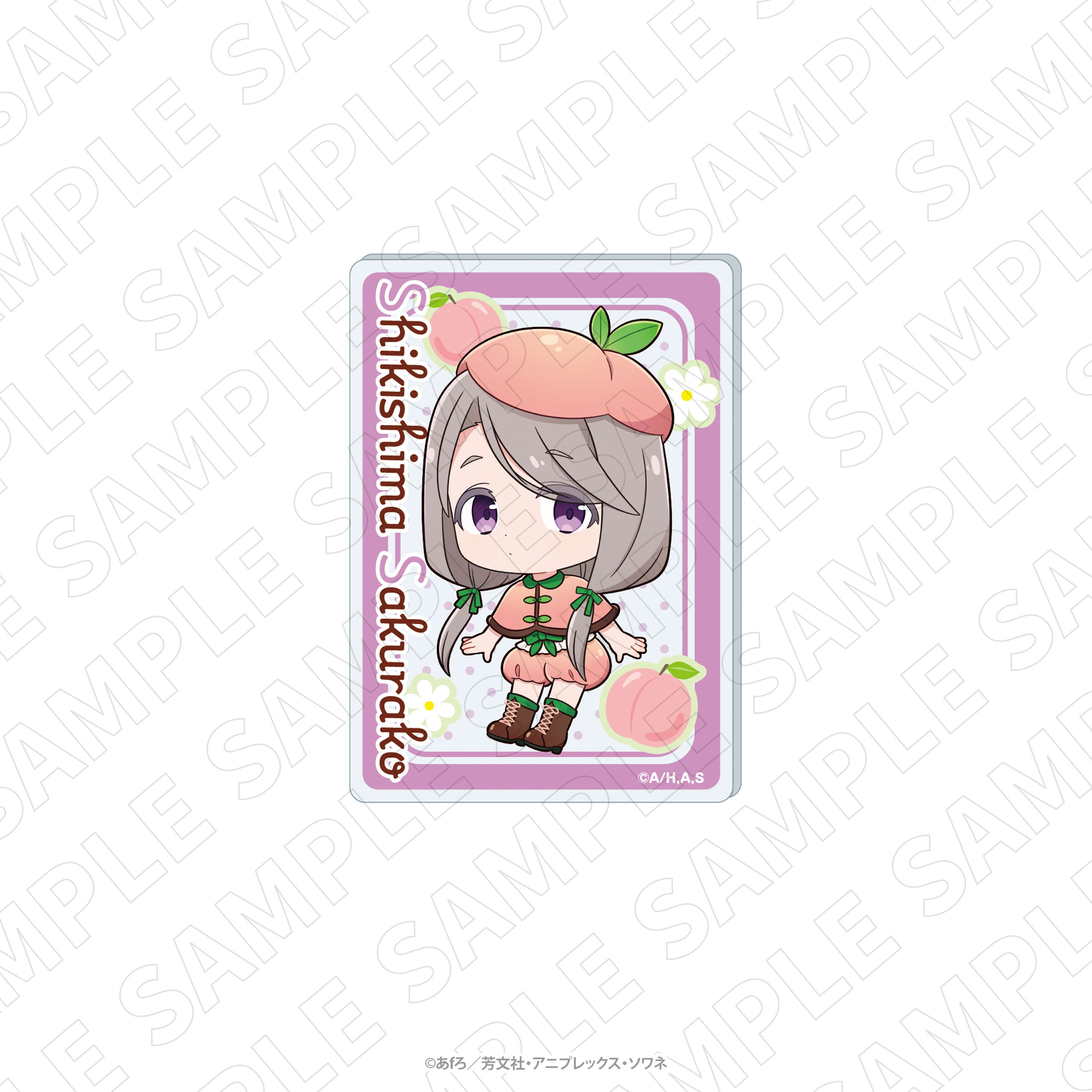 【TOKYOGETS】TVアニメ「mono」 ＜フルーツ衣装＞ アクリルカード（敷島桜子）