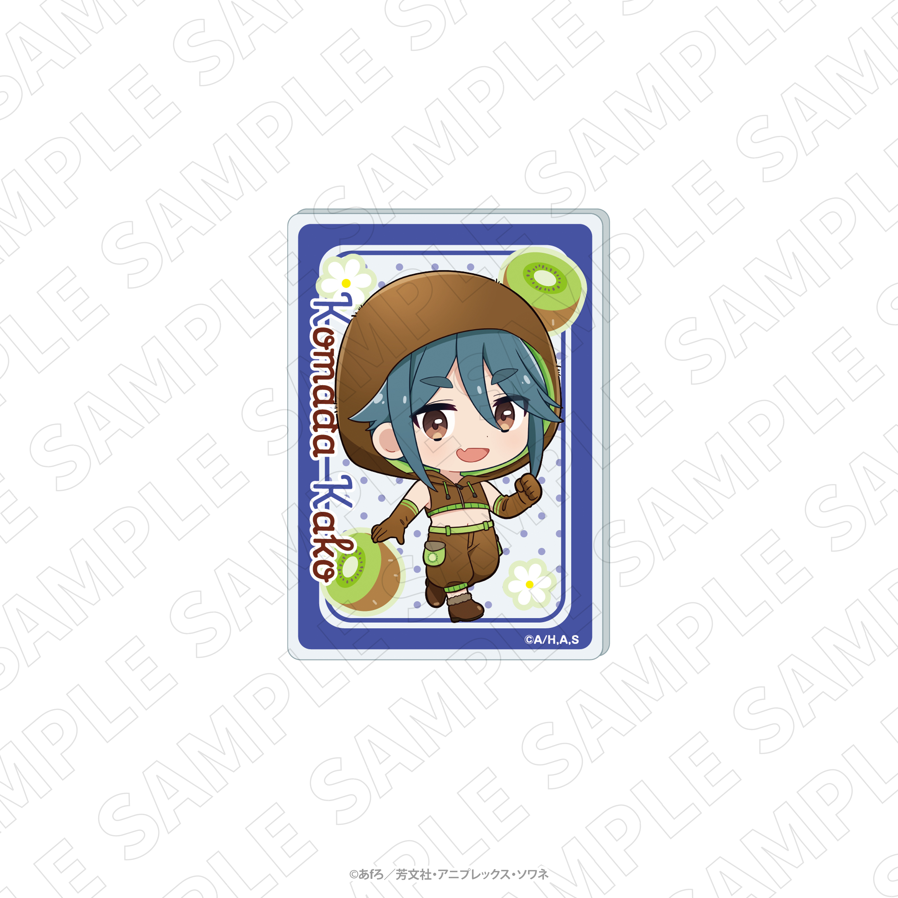 【TOKYOGETS】TVアニメ「mono」 ＜フルーツ衣装＞ アクリルカード（駒田華子）