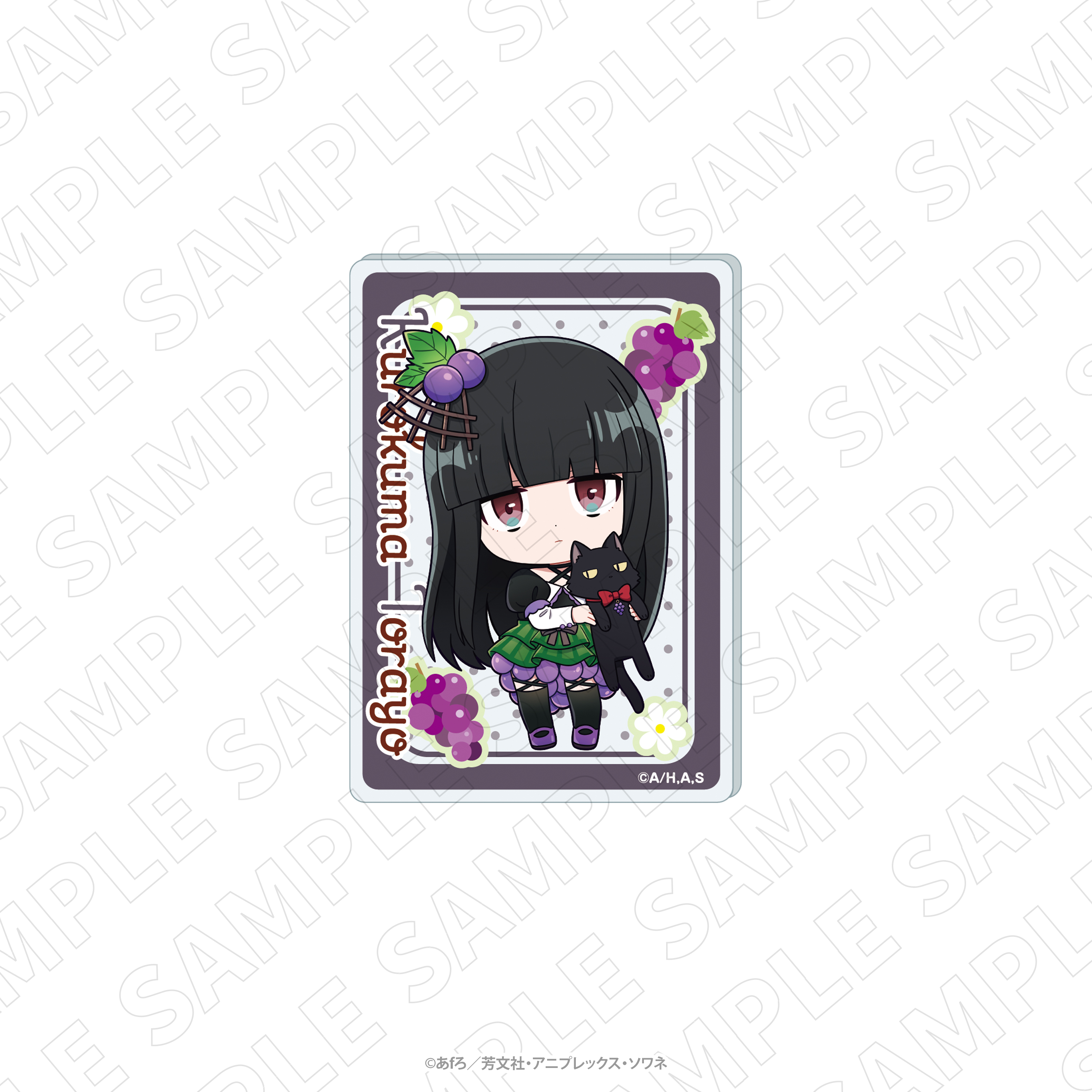 【TOKYOGETS】TVアニメ「mono」 ＜フルーツ衣装＞ アクリルカード（玄熊虎代）