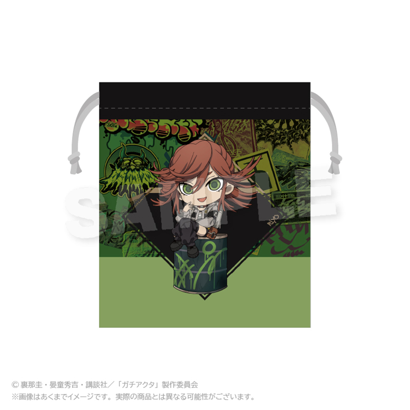 【Y Line】ガチアクタ ミニ巾着 アングラシティver. リヨウ