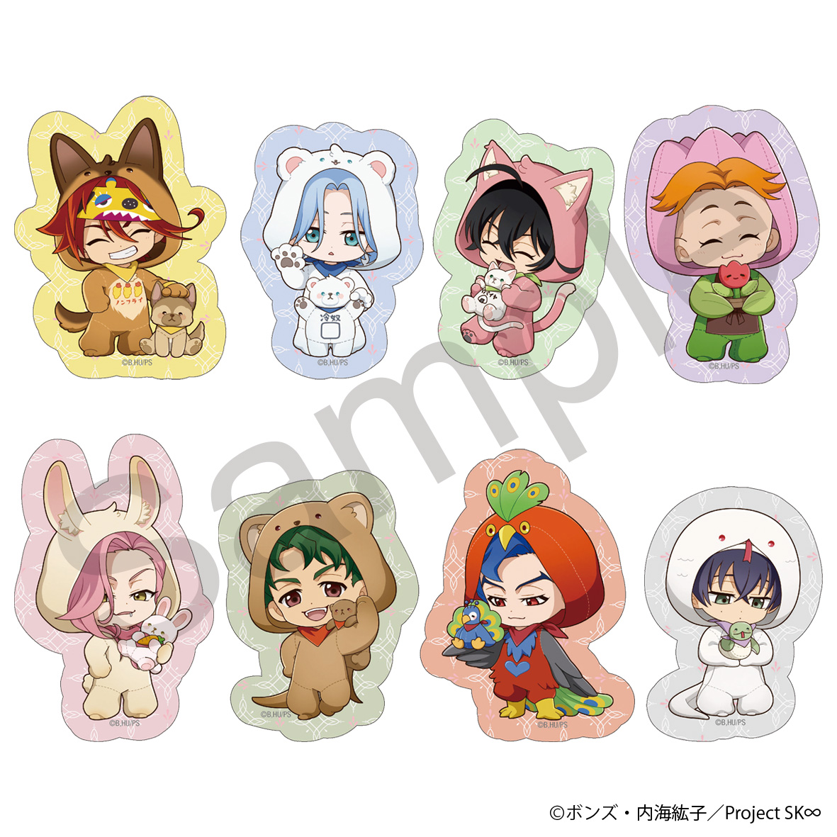 【フィルター・インク】SK∞ エスケーエイト ステッカーセット mini STORE ver.