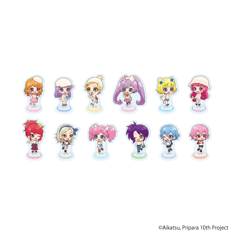 【A3】アクリルぷちスタンド「アイカツ！×プリパラ THE MOVIE -出会いのキセキ！-」02/トレーディング（全12種）（ミニキャライラスト） 1BOX入数：12