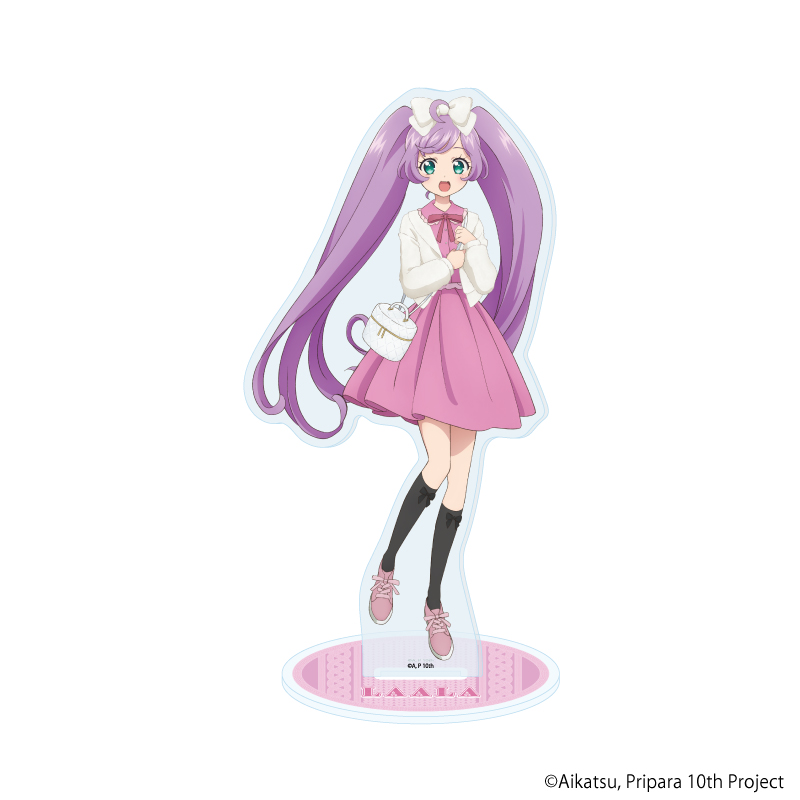 【A3】アクリルスタンド「アイカツ！×プリパラ THE MOVIE -出会いのキセキ！-」04/らぁら（描き下ろしイラスト）