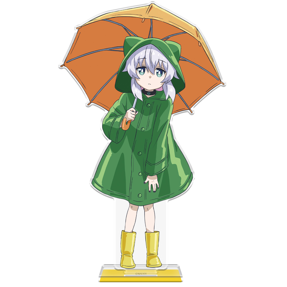 【アズメーカー】アルマちゃんは家族になりたい アクリルキャラスタンド アルマ レインコートver.