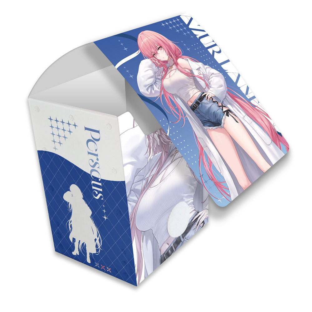 【カーテン魂】アズールレーン 描き下ろし デッキケース（パーシュース/冬デート）