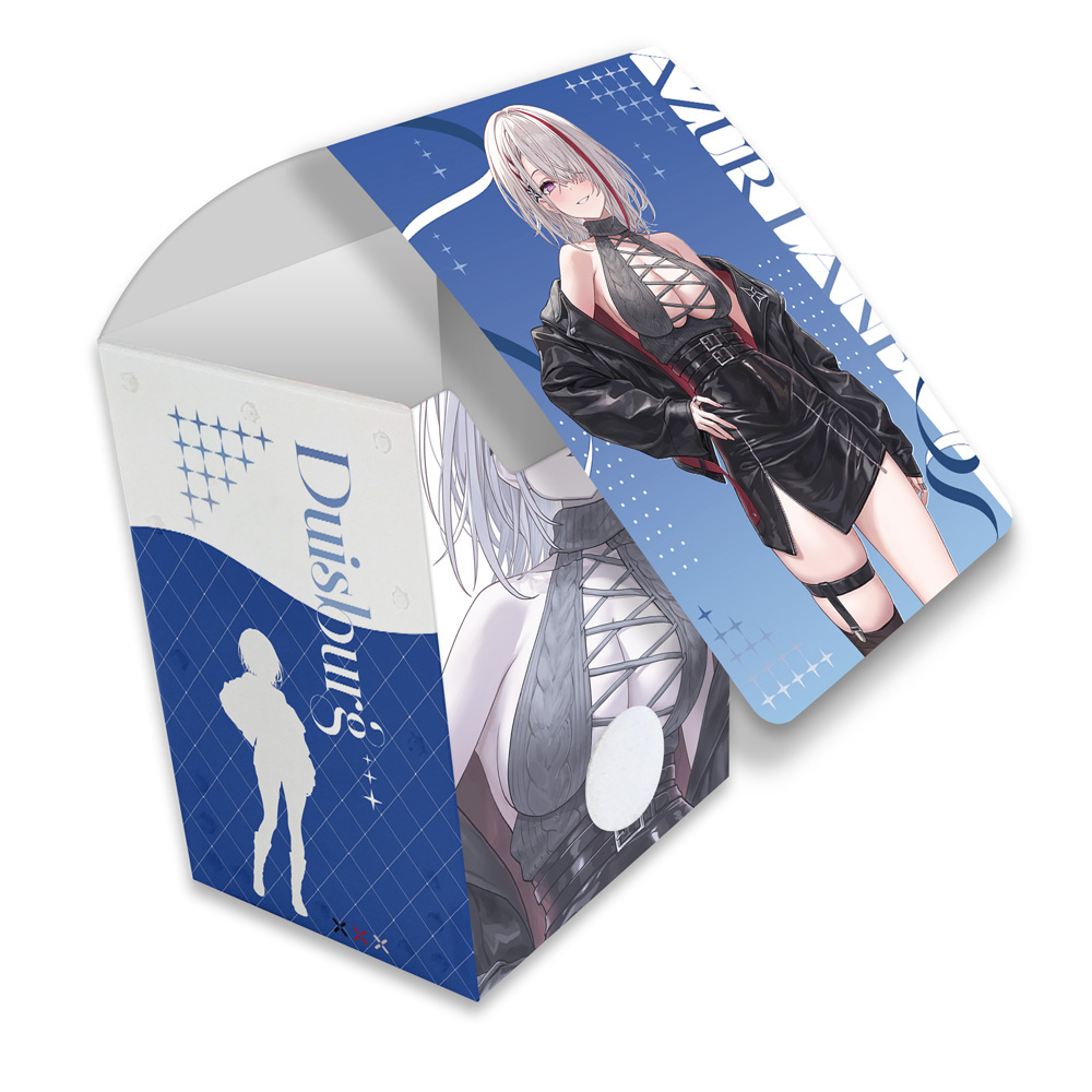 【カーテン魂】アズールレーン 描き下ろし デッキケース（デュイスブルク/冬デート）