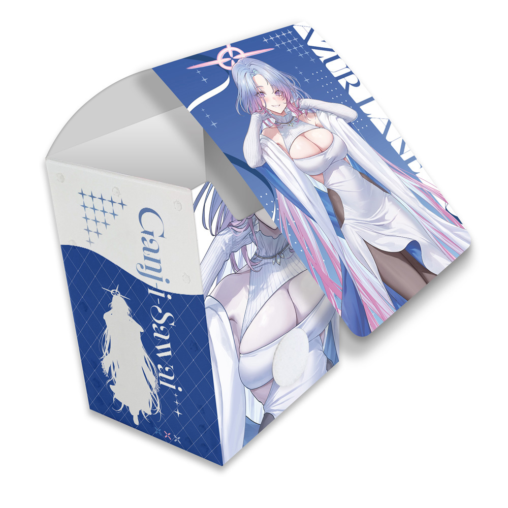 【カーテン魂】アズールレーン 描き下ろし デッキケース（ガンズウェイ/冬デート）