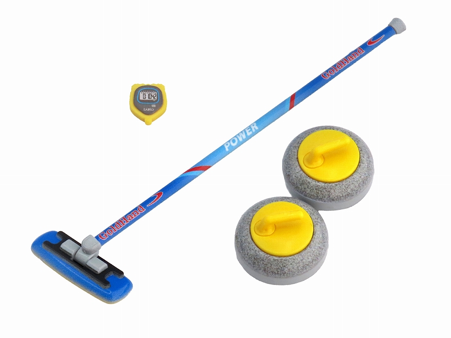 【DIG】プリプラ フィギュアのスポーツ カーリング イエロー