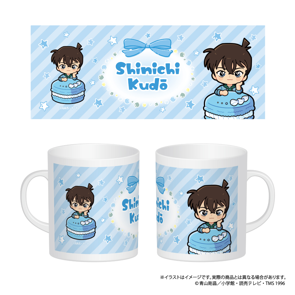 【パルック】名探偵コナン マグカップ 工藤新一SD マカロンコレクションvol.1 