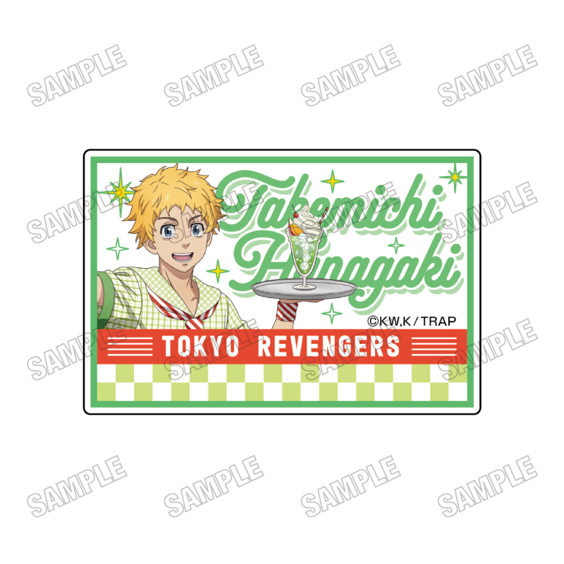 【メディコス・エンタテインメント】TVアニメ『東京リベンジャーズ』描き下ろしアクリルネームバッジ【スイーツダイナーver.】 1 花垣 武道