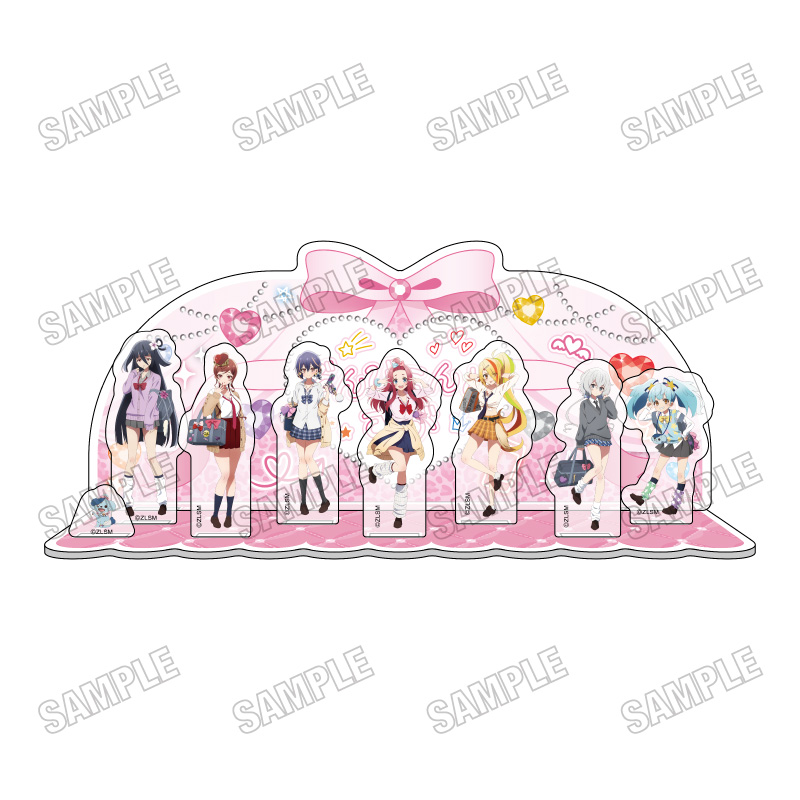 【メディコス・エンタテインメント】劇場版『ゾンビランドサガ ゆめぎんがパラダイス』描き下ろしアクリルジオラマ【平成ギャルver.】