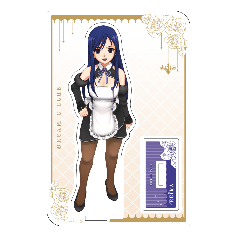 【カーテン魂】『ドリームクラブ』シリーズ アクリルスタンド（ドリームクラブシリーズ 玲香）